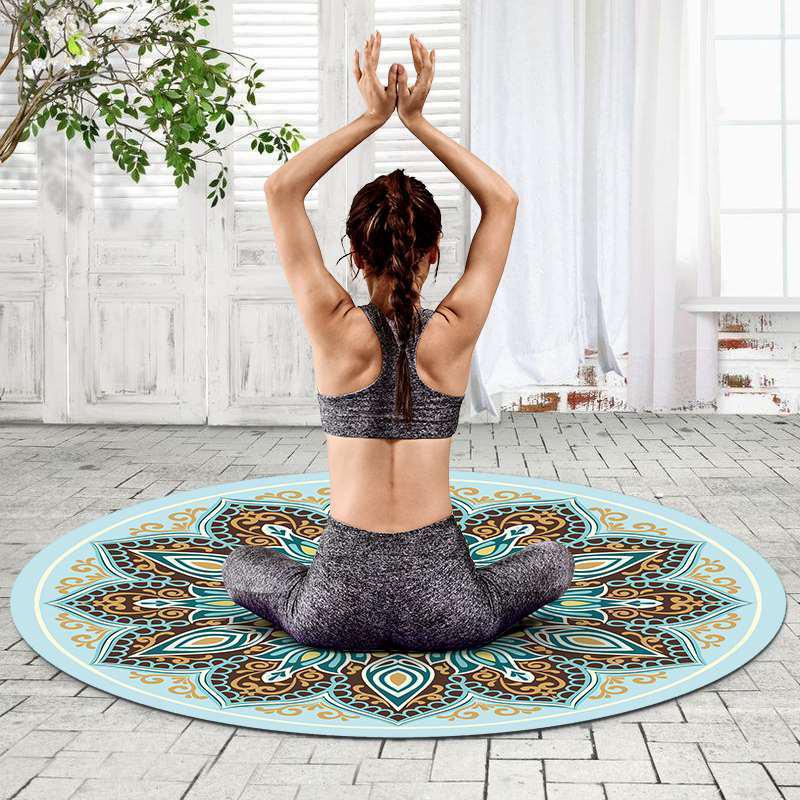 Round mat